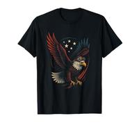 Patriotic Eagle - 4th of July Fighter Pilot USA T-Shirt