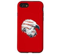 Patriotic Eagle American Flag Art Independence Day Case for iPhone SE (2020) / 7/8