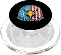 Patriotic Eagle Fourth Of July American Independence Patriot PopSockets PopGrip for MagSafe