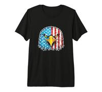 Patriotic Eagle Fourth of July American Independence Patriot Premium T-Shirt