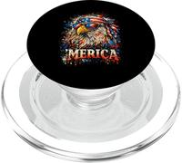 Patriotic Eagle Independence Day 4th of july America PopSockets PopGrip for MagSafe