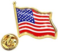 Patriotic Eagle Lapel Pin, 1776-2026 American Anniversary Brooch, USA Flag Commemorative Jewelry, Independence Day Gift, L, Alloy Steel, no gemstone