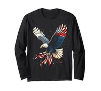 Patriotic Eagle Long Sleeve T-Shirt