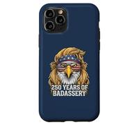 Patriotic Eagle Mullet | 250 Years of Badassery in America Case for iPhone 11 Pro