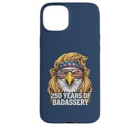 Patriotic Eagle Mullet | 250 Years of Badassery in America Case for iPhone 15 Plus