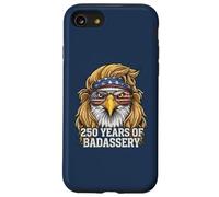 Patriotic Eagle Mullet | 250 Years of Badassery in America Case for iPhone SE (2020) / 7/8