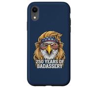 Patriotic Eagle Mullet | 250 Years of Badassery in America Case for iPhone XR