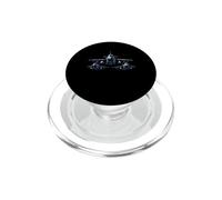 Patriotic Fighter Jet Formation Aviation Pilot Artwork Icon PopSockets PopGrip for MagSafe