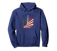 Patriotic Fighter Jets Pullover Hoodie
