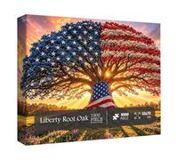 Patriotic Flag Puzzle Landscape Patriotic Decoration