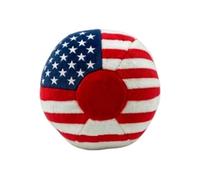 Patriotic Footbag Breathable Sandbag with Stars Stripes Pattern