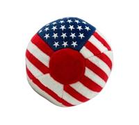 Patriotic Footbags For Kids,Breathable Sandbag With Star Stripe Pattern - 250th Beanbag Kicksack | For Girls Beginners Teenagers Practice Group Games Outdoor Sports Parties Travel Park, colour, see