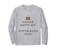 Patriotic Great Britain Pride British Support Control Speak Long Sleeve T-Shirt