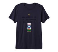 Patriotic Great Britain Pride Supporter Proud British Island Premium T-Shirt