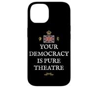 PATRIOTIC GREAT BRITAIN SUPPORT BRITISH UK DEMOCRACY THEATRE Case for iPhone 14