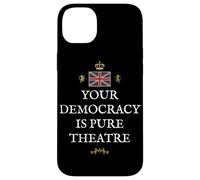PATRIOTIC GREAT BRITAIN SUPPORT BRITISH UK DEMOCRACY THEATRE Case for iPhone 14 Plus