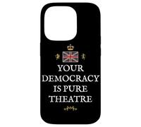 PATRIOTIC GREAT BRITAIN SUPPORT BRITISH UK DEMOCRACY THEATRE Case for iPhone 14 Pro