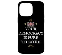 PATRIOTIC GREAT BRITAIN SUPPORT BRITISH UK DEMOCRACY THEATRE Case for iPhone 14 Pro Max