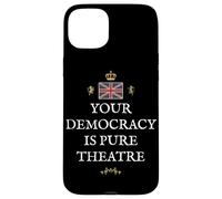 PATRIOTIC GREAT BRITAIN SUPPORT BRITISH UK DEMOCRACY THEATRE Case for iPhone 15 Plus