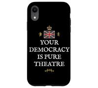 PATRIOTIC GREAT BRITAIN SUPPORT BRITISH UK DEMOCRACY THEATRE Case for iPhone XR