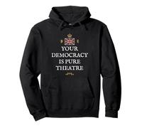 PATRIOTIC GREAT BRITAIN SUPPORT BRITISH UK DEMOCRACY THEATRE Pullover Hoodie