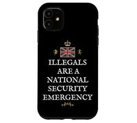 PATRIOTIC GREAT BRITAIN SUPPORT BRITISH UK NATIONAL SECURITY Case for iPhone 11