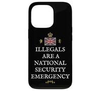 PATRIOTIC GREAT BRITAIN SUPPORT BRITISH UK NATIONAL SECURITY Case for iPhone 13 Pro