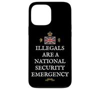 PATRIOTIC GREAT BRITAIN SUPPORT BRITISH UK NATIONAL SECURITY Case for iPhone 13 Pro Max