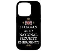 PATRIOTIC GREAT BRITAIN SUPPORT BRITISH UK NATIONAL SECURITY Case for iPhone 14 Pro