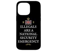 PATRIOTIC GREAT BRITAIN SUPPORT BRITISH UK NATIONAL SECURITY Case for iPhone 14 Pro Max