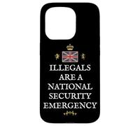 PATRIOTIC GREAT BRITAIN SUPPORT BRITISH UK NATIONAL SECURITY Case for iPhone 15 Pro