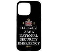 PATRIOTIC GREAT BRITAIN SUPPORT BRITISH UK NATIONAL SECURITY Case for iPhone 15 Pro Max