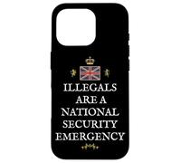 PATRIOTIC GREAT BRITAIN SUPPORT BRITISH UK NATIONAL SECURITY Case for iPhone 16 Pro