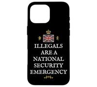 PATRIOTIC GREAT BRITAIN SUPPORT BRITISH UK NATIONAL SECURITY Case for iPhone 16 Pro Max