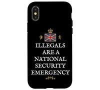 PATRIOTIC GREAT BRITAIN SUPPORT BRITISH UK NATIONAL SECURITY Case for iPhone X/XS