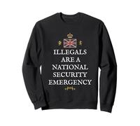 PATRIOTIC GREAT BRITAIN SUPPORT BRITISH UK NATIONAL SECURITY Sweatshirt