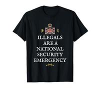 Patriotic Great Britain Support British UK National Security T-Shirt