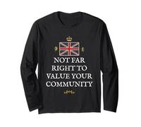 Patriotic Great Britain Support British Value Community UK Long Sleeve T-Shirt