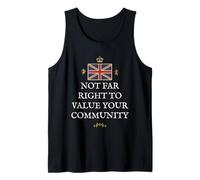 Patriotic Great Britain Support British Value Community UK Tank Top