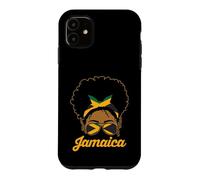 Patriotic Jamaican Root And Heritage | Jamaica Afro Girl Case for iPhone 11