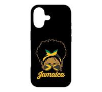 Patriotic Jamaican Root And Heritage | Jamaica Afro Girl Case for iPhone 17