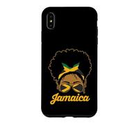 Patriotic Jamaican Root And Heritage | Jamaica Afro Girl Case for iPhone XS Max
