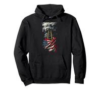 Patriotic Ladder Pullover Hoodie