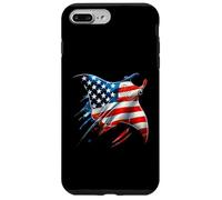 Patriotic Manta Ray Flag Design Case for iPhone 7 Plus/8 Plus