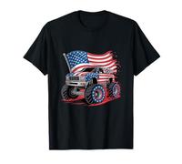 Patriotic Monster Truck Tee T-Shirt
