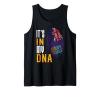 Patriotic Montserrat It's in My DNA Tank Top