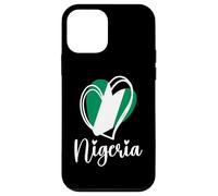 Patriotic Nigeria Cute Heart Nigerian Flag Kids Girls Case for iPhone 12 mini