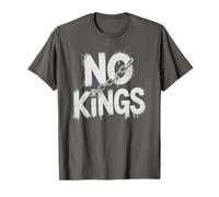 Patriotic NO Kings Resist Justice Political Team Rights Joke T-Shirt