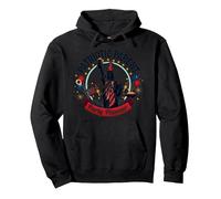 Patriotic Parent, Party Planner Pullover Hoodie, Adult Unisex, Black, M