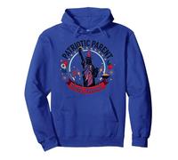 Patriotic Parent, Party Planner Pullover Hoodie, Adult Unisex, Royal Blue, M